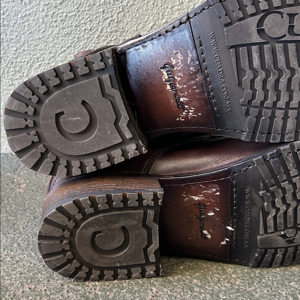 Cuadra Urban Boots Brown Sz 9 Moto Style Western - Picture 10 of 10